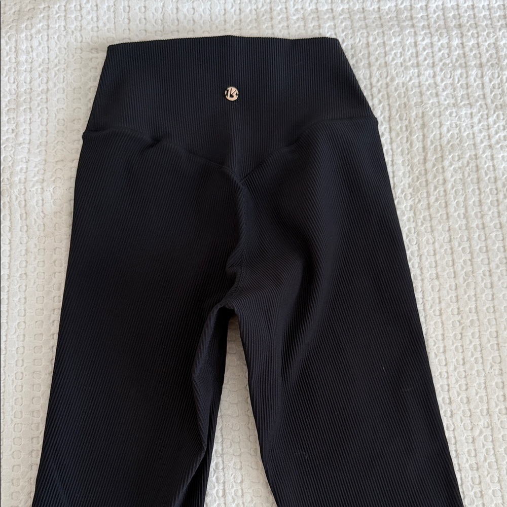 BuffBunny ribbed Black Leggings